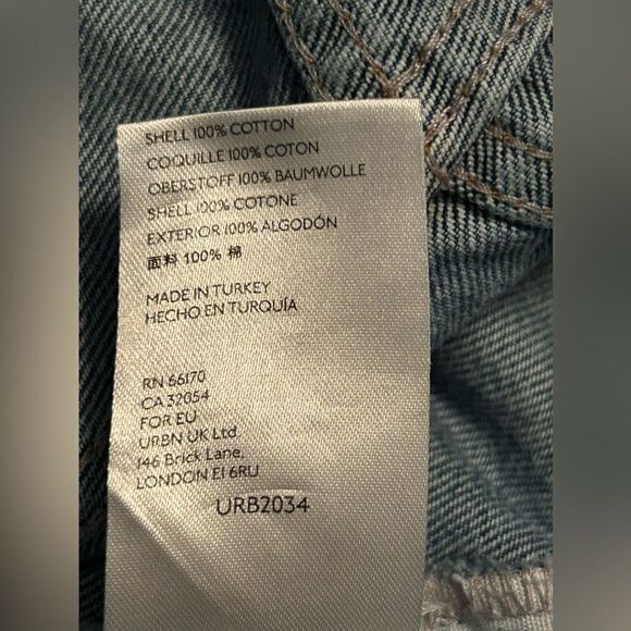 Urban outfitters BDG High-rise vintage straight leg jeans size 30 - Picture 15 of 16